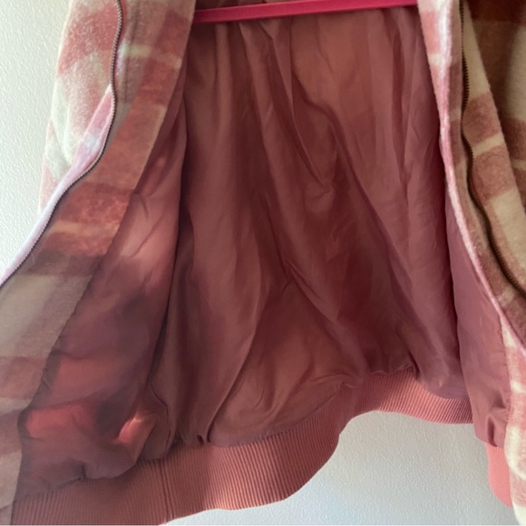 Universal Threads Mauve Plaid Jacket M - Picture 4 of 4